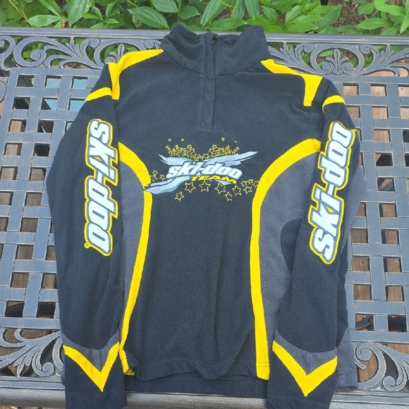 Ski Doo Tops - Black and Yellow Women's Sweatshirt